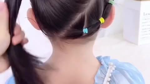 Simple Baby Hair Style