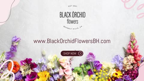 Flower care guide | Call (310) 422-9654 * Black Orchid Flowers