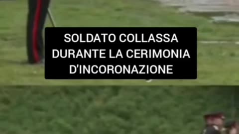 Crolla colto da malore improvviso l'ennesimo soldato.