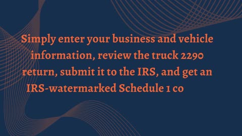 Form 2290 Online Filing is Now Easy With Truck2290