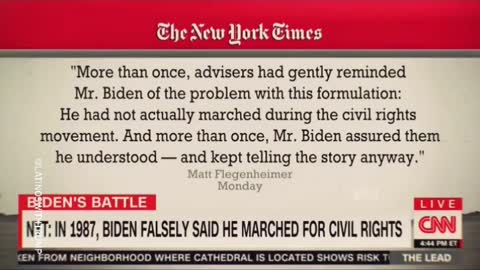 Biden - Saving America One Lie At A Time