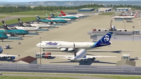 Giant Boeing 747 Vertical Takeoff | X-Plane 11