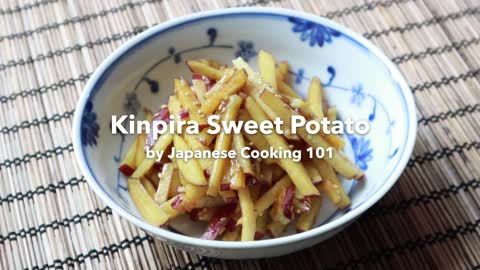 Kinpira Sweet Potato Recipe - Japanese Cooking 101