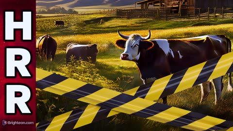 The USDA is TAGGING CATTLE to coordinate a mass extermination food supply sabotage operation