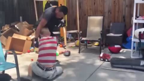 The 'Internet Karate Kid' shows up to his first #MMA Training session. It goes terribly wrong