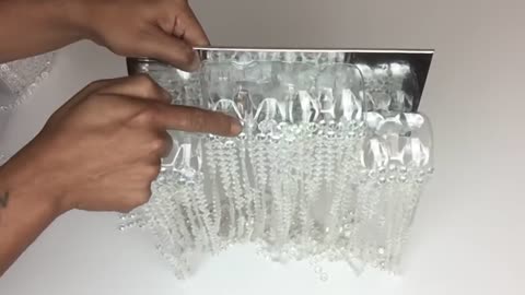 DIY Home Decoration-I will continue to glue crystal beads from the back to the front