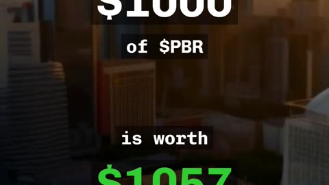 🚨 $PBR 🚨 Why is $PBR trending today? 🤔