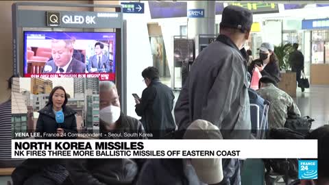 North Korea missile barrage triggers evacuation warnings in Japan • FRANCE 24 English