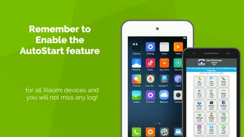 Spapp Monitoring Enable AutoStart - Xiaomi