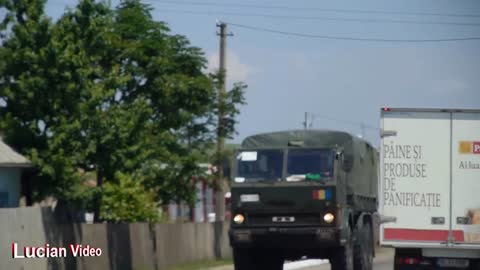 Romanian Military Transportation Truck