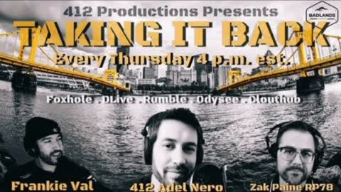 Taking it Back Ep 3 - Thurs 4:00 PM ET -