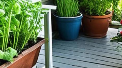 Bountiful Balcony: Grow Veggies in Small Spaces!