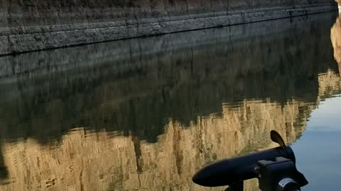 Jet boat in the Bighorn Canyon