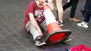 Traffic Cone Street Performance