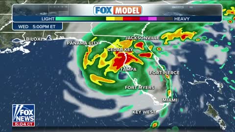 Tracking hurricane Ian Fox Sept 27th