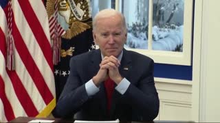 Bumbling Biden Ends Briefing With INSANE Look