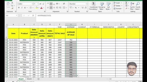 Microsoft Excel Tutorial for beginners