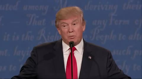 Donald Trump in 2016: I Will Put 2-3 Judges On The Supreme Court and We Will Overturn Roe v Wade