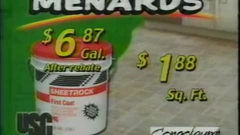 February 2003 - Primer and Flooring On Sale at Menards