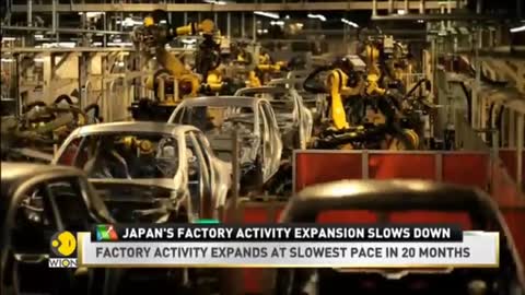 Japan's factory activity expansion slows down - WION Business News