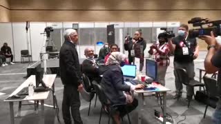 DI President Anwar Adams disrupted the final IEC media briefing