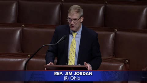 Rep. Jim Jordan's House Floor Speech on Israel 5.13.2021