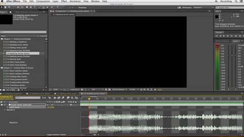 AE audio special effects editing and production video tutorial. 04.