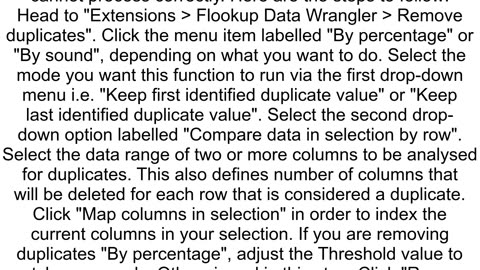 Google Sheets How do I delete rows with duplicate data in multiple columns