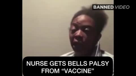 Nurse Gets Bells Palsy From "Vaccine"!