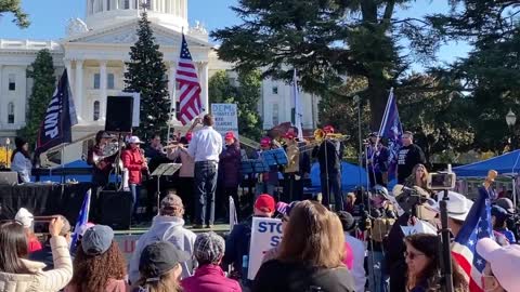 StopTheSteal _ California State Capitol Protest Sacramento, CA Week 4 November 28, 2020 IMG 2816