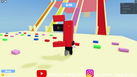 roblox bridge race gameplay