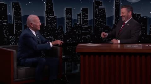 On Kimmel, Biden 'Jokes' About Sending Political Opponents to Jail