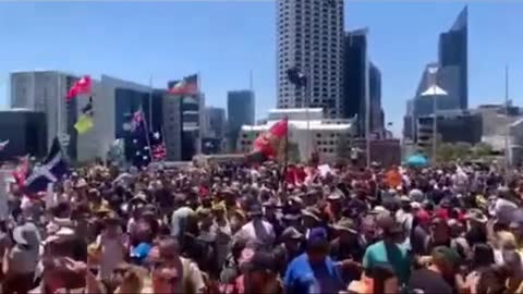 Perth Australia - People Lost Jobs And Placed Uniform At Parliament