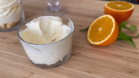 Creamy orange dessert in 5 minutes! Everyone is looking for this recipe! No baking, no gelatin!