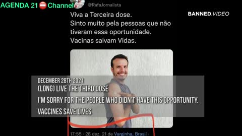 VAXX VICTIMS #29: Brazilian Journalist Collapses & Has Heart Attack Days After 3rd Covid Shot