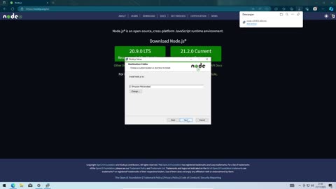 Instalación fácil de Node.js en Windows 10