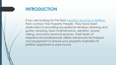 Best Aeration Services in Beltline