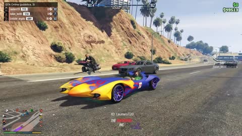 GTA5 online Deveste eight VS pedoni