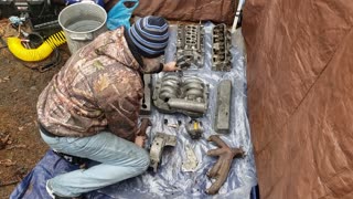 2001 land rover discovery engine parts hydro-dipping part 1