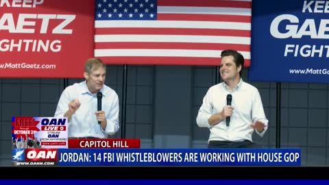 Jim Jordan: 14 FBI whistleblowers are working with House GOP