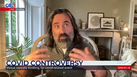 Neil Oliver and Dr Tess Lawrie react to a venue canceling a booking for a Covid-related event