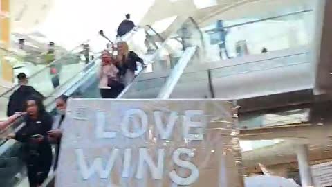 Westfield The Village London Taken Over By Protesters Part 2