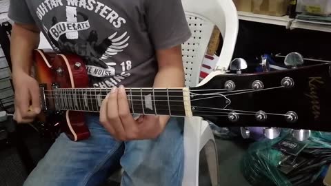 Unboxing Guitar Brand Kaysen K-EG9