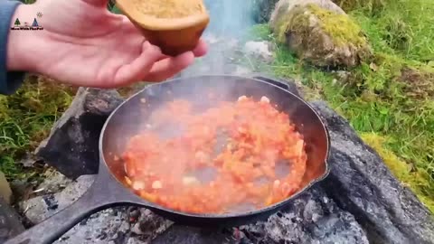 Must-Try Wild Game Burgers in the Forest! ASMR Cooking