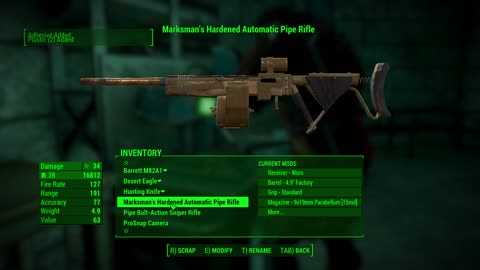 Fallout 4 play through with mods new run