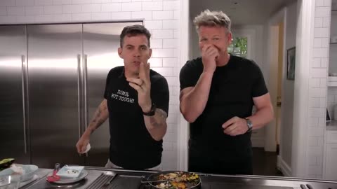 Steve-O Shocks Gordon Ramsay While Making A Southwestern Omelette | Scrambled