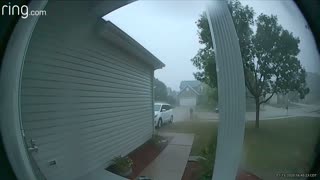 Lightning Strike Sends Girls Inside Screaming