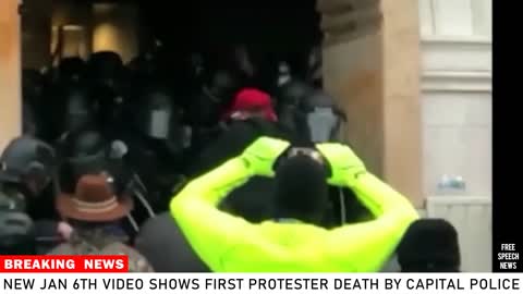 BREAKING, New Video of Jan 6th Protest Shows 1st Victim Death