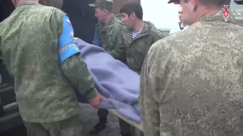 ⚡️ Russian peacekeepers evacuate Nagorno-Karabakh civilians injured