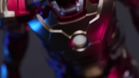 Iron Man model build in 60 seconds